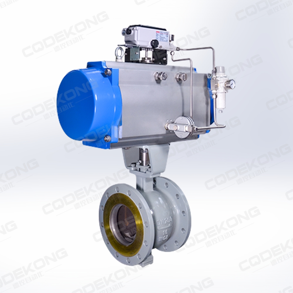 SDCV、SNCV系列气动V型调节球阀